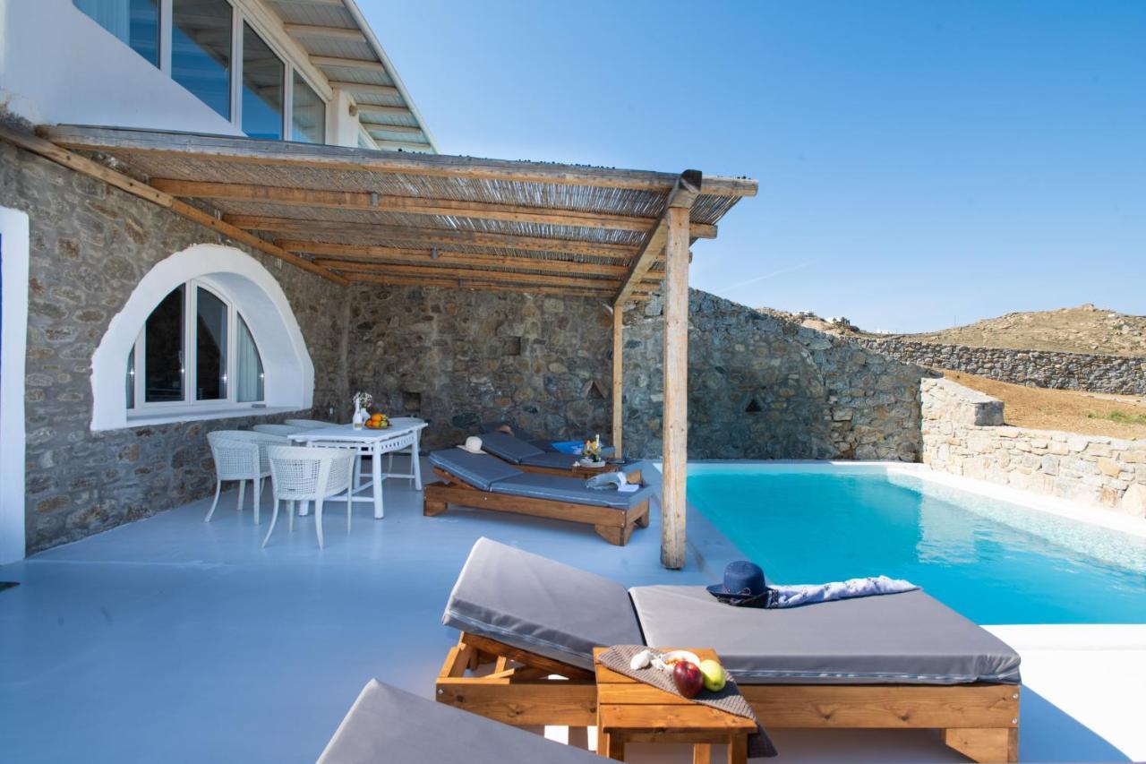 Amma Houses Sea View Калафатис Экстерьер фото