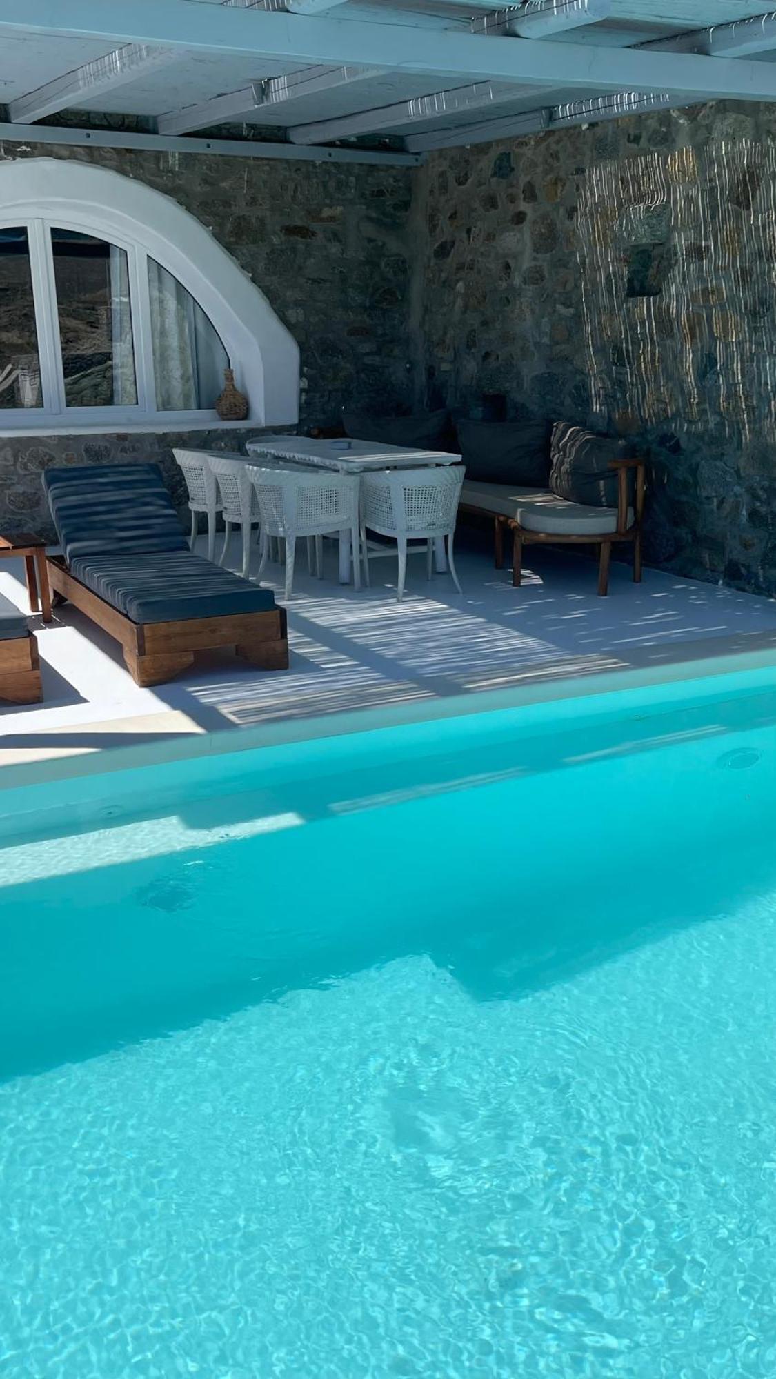 Amma Houses Sea View Калафатис Экстерьер фото